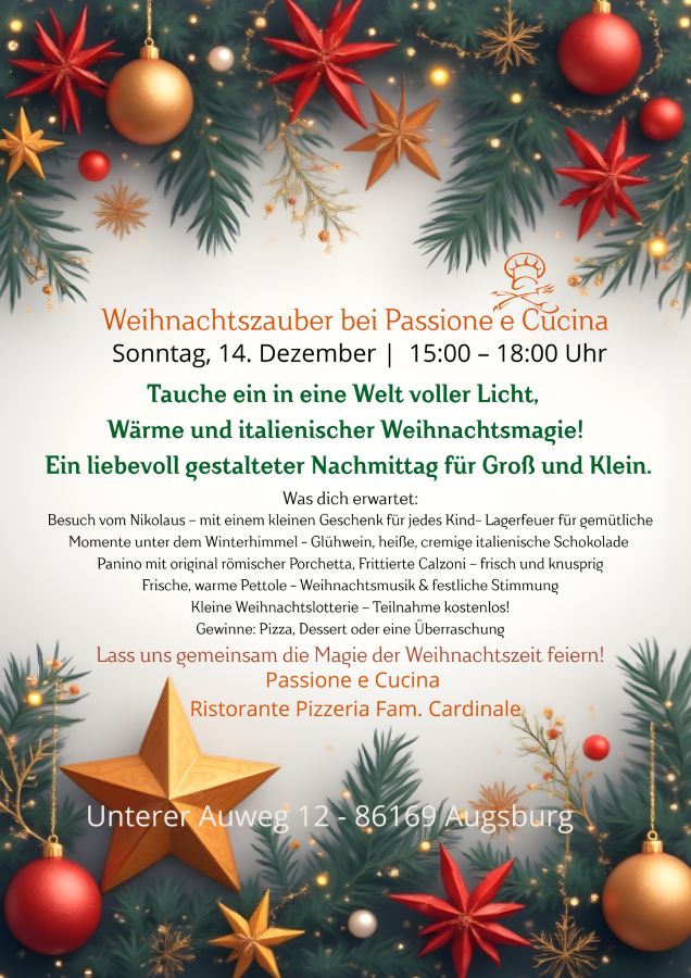 Passione e Cucina, Unterer Auweg 12, 86169 Augsburg, Tel: 0821-99880536 Passione e Cucina, Unterer Auweg 12, 86169 Augsburg, Tel: 0821-99880536